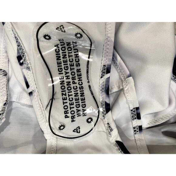 Ekouaer Black and White Two Piece Bathing Swim Suit - Size XL (NWT) - Picture 3 of 6